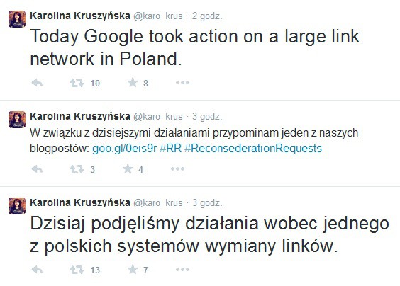 Komunikat na temat systemu Prolink.pl